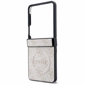 Rausvas „Guess 4G Classic MagSafe“ dėklas, skirtas „Samsung Galaxy Z Flip8“