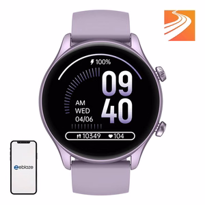Смарт-часы Zeblaze Btalk 3 Plus (фиолетовые)