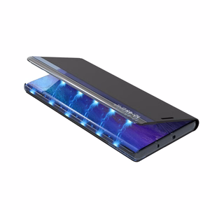 New Sleep dėklas Xiaomi Redmi Note 12 5G / Poco X5 5G su stovu mėlyna