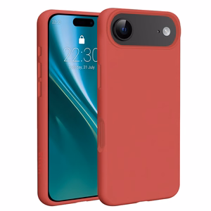 Etteri Silikoninis Mag dėklas for iPhone 17 Air raspberry