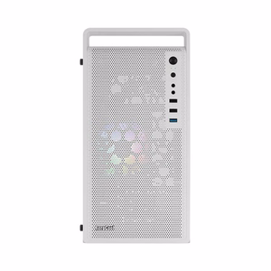 Aerocool PGS CS-109-G-WT-v1 FRGB baltas kompiuterio korpusas