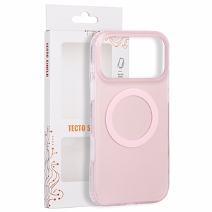 Tecto Shield Mistiq Mag dėklas, skirtas iPhone 17 Pro Max 6,9" / 18 Pro Max 6,9", rožinis