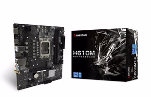 Biostar H610MT-E pagrindinė plokštė Intel H610 LGA 1700 „micro ATX“