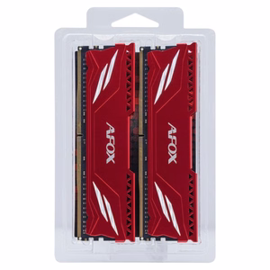 AFOX Gaming DDR4 2x8GB 3200MHz CL16 XMP2 raudona operatyvioji atmintis