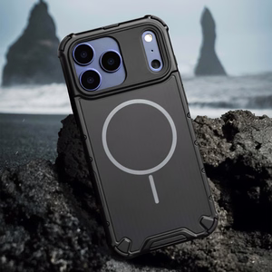 Defender 2in1 Mag dėklas for iPhone 15 Pro 6,1" juodas