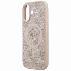"Guess 4G Ring Classic Logo MagSafe" dėklas "iPhone 17" - rožinis