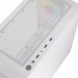 Logic PORTOS ARGB MINI USB 3.0 kompiuterio korpusas, baltas