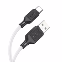 Kabelis USB-A į USB-C Hoco 3A 1 m X90 baltas