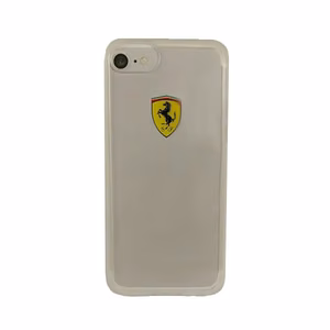 Ferrari kietas dėklas FEHCRFP7TR1 iPhone 7/8 /SE 2020 / SE 2022 permatomas