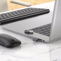 Bluetooth adapteris Hoco UA28 Bluetooth 5.1 juodas