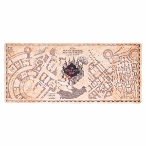 Harry Potter Marauder's Map XXL žaidimų stalo kilimėlis, 80 × 35 cm