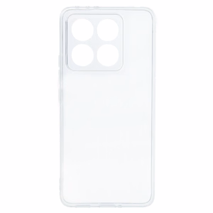 Ultra skaidrus 1mm dėklas telefonui Xiaomi 14T skaidrus