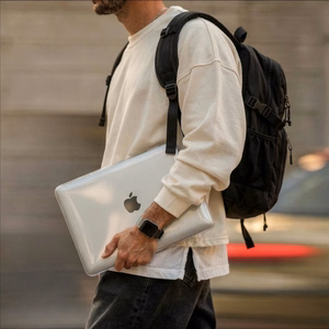Tech-Protect Softshell dėklas MacBook Neo 13" 2026, skaidrus