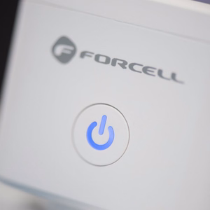 FORCELL F-ENERGY EU02 išmanusis kištukas 230V su WiFi, programuotoju ir Tuya/Amazon Alexa palaikymu - baltas