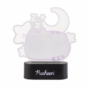 Pusheen Dreams LED naktinis šviestuvas, 19,5 × 17 cm