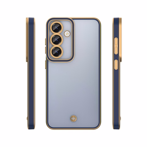 Silky Gold чехол Oppo Reno 13F 5G (Global) / 13FS 5G синий