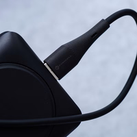 FORCELL F-ENERGY C344 kabelis Type C į Type C QC4.0 PD 3A 60W Silikoninis 1 m juodas