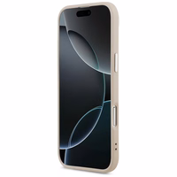 Guess Trikampio logotipo magnetinis dėklas iPhone Air - rožinis