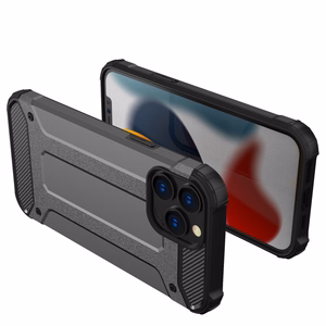Hibridinis šarvų dėklas tvirtas apsauginis dangtelis iPhone 13 Pro auksinis
