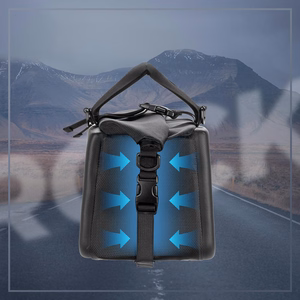 Rockbros 30140090001 dviračio bagažinės krepšys 11.6 l - juoda