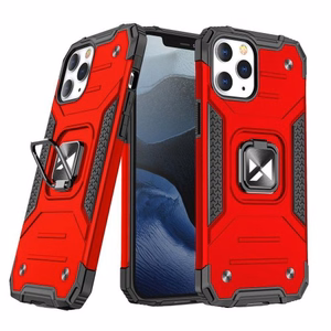 Dėklas Wozinsky "Ring Armor" skirtas Apple iPhone 13 Pro raudonas