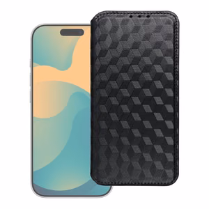 Flip case for iPhone 17 PRO MAX / 18 PRO MAX Cubic Book black