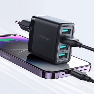 Įkroviklis Joyroom JR-TCN03 juodas 24W (4xUSB)