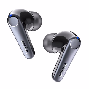 Belaidės ausinės "TWS EarFun Air Pro 3", ANC (juodos spalvos)