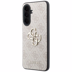 Guess dėklas Samsung Galaxy A37 (4G PU Big Logo) rožinis