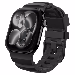SPIGEN WBS2 dirželis APPLE WATCH 8 / 9 / 10 / 11 / SE / ULTRA (44 / 45 / 46 / 49 MM) juodas