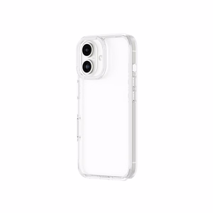 AmazingThing Minimal dėklas iPhone 16 Plus silikoninis dėklas - skaidrus