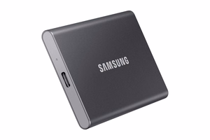 SAMSUNG nešiojamas SSD T7 2TB pilkas