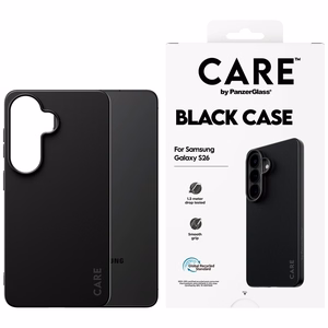 CARE by PanzerGlass TPU dėklas Samsung Galaxy S26 juodas