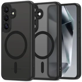 Tech-Protect MagCam Magnetinis dėklas telefonui Samsung Galaxy S25 - Juodas