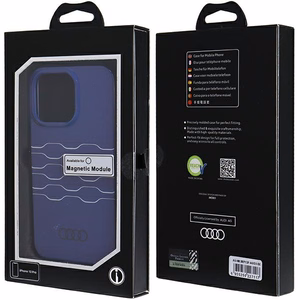 Audi IML Magnetinis dėklas telefonui iPhone 13 Pro / 13 - mėlynas