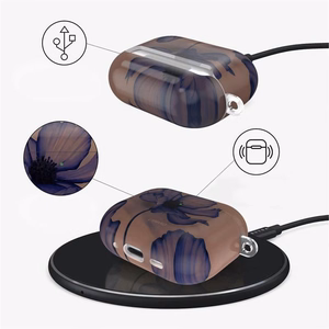 Tech-Protect Lamano deklas AirPods 3 Pro - Rudas ir violetinis