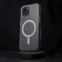 Shine Mag dėklas telefonui iPhone 15 Pro Max 6,7" permatomas
