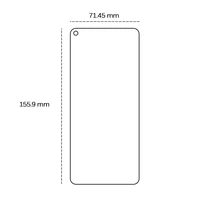 LCD apsauginis stikliukas 9H Xiaomi Redmi Note 9