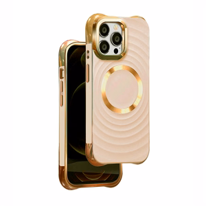 Circle Glam Magnetinis dėklas telefonui iPhone 14 Pro 6,1" rožinis