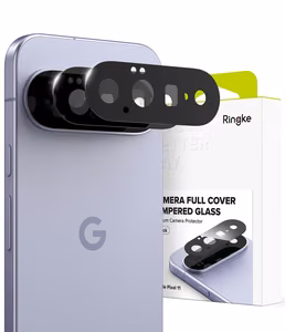 Ringke kameros objektyvų apsauga, skirta „Google Pixel 11“, 2 vnt. – juoda