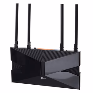TP-LINK Archer AX53 belaidis maršrutizatorius Gigabit Ethernet dviejų dažnių (2.4 GHz / 5 GHz) 4G juodas