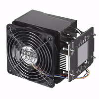 Supermicro SNK-P0093AP4 Kompiuterio aušinimo sistema Procesorius Radiatorius Pilka