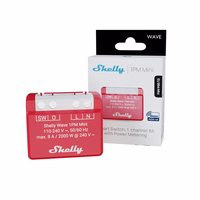 Shelly Wave 1PM Mini LR išmanusis Z-Wave relė