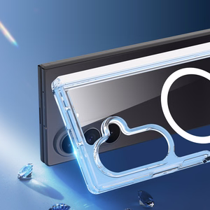 Su MagSafe suderinamas DUX DUCIS CLIN MAG dėklas SAMSUNG Z Fold 8, skaidrus
