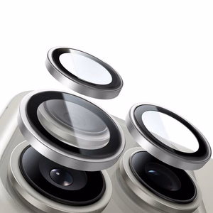 Tel Protect Titanium Lens 99% AR skaidrūs grūdinti apsauginiai stiklai Apple iPhone 18 Pro / 18 Pro Max kameros lęšiams (3 vnt.)