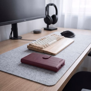 Tech-Protect Wallet case for Xiaomi Redmi Note 17 Pro Max 5G - burgundy