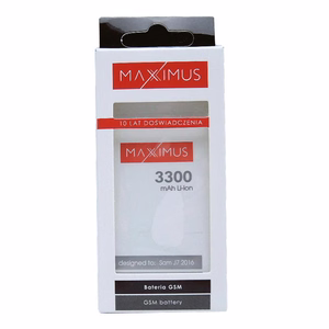 Baterija MAXXIMUS skirta SAMSUNG J710 J7 2016 3300 mAh