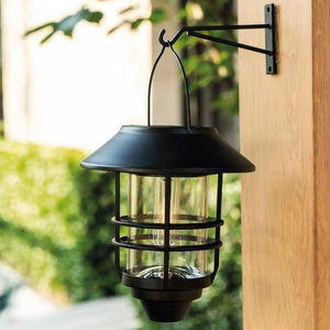 Forever Light Solar LED lempa lantern SUNARI FLS-40 juodas