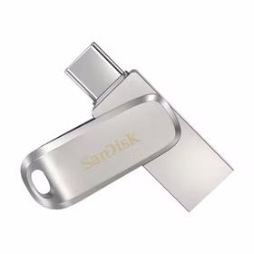 SanDisk Ultra Dual Drive Luxe USB atmintukas 256 GB USB Type-A / USB Type-C 3.2 Gen 1 (3.1 Gen 1) Nerūdijančiojo plieno