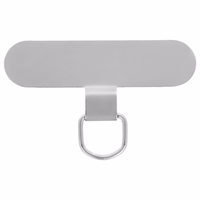 Phone insert metallic sidabrinis